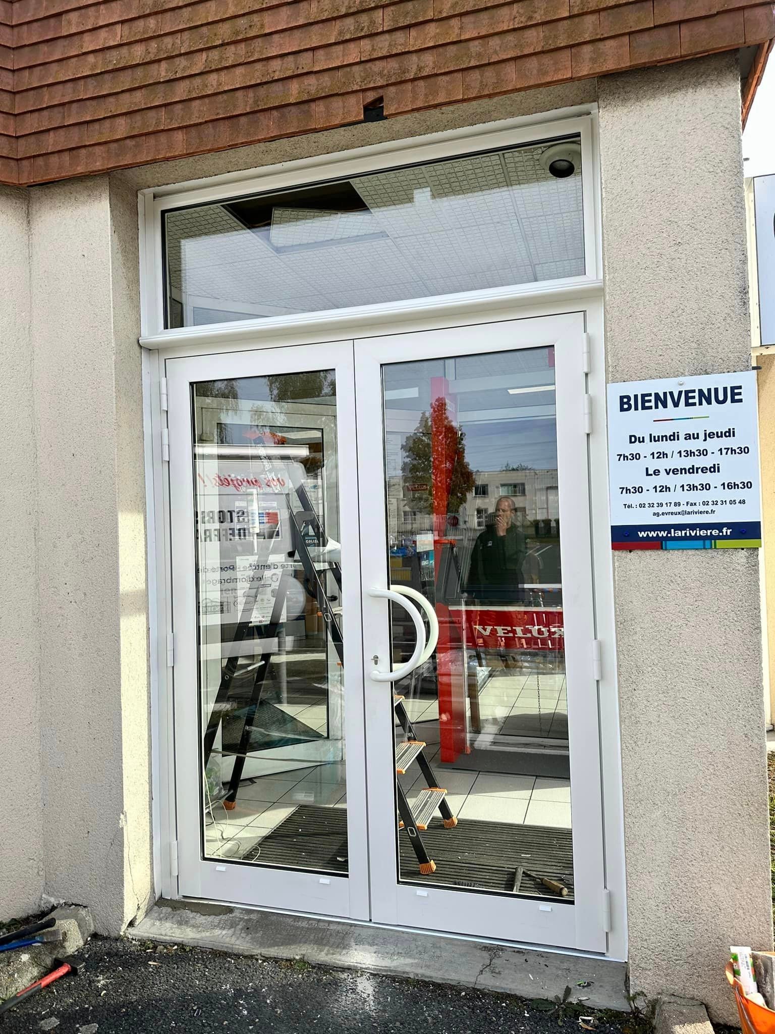Porte aluminium Franciaflex