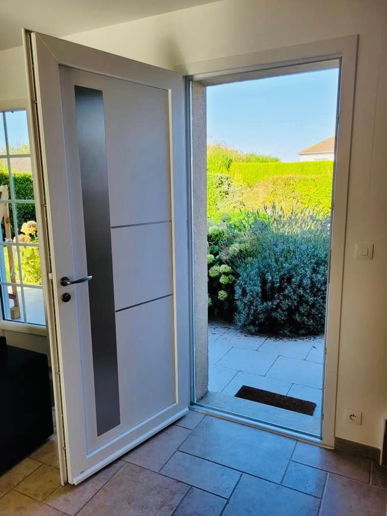 Porte d'entrée PVC Zilten